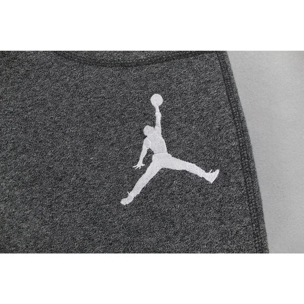 Jordan Jumpman Black Heather Varsity Jogger Sweatpants Men's Medium